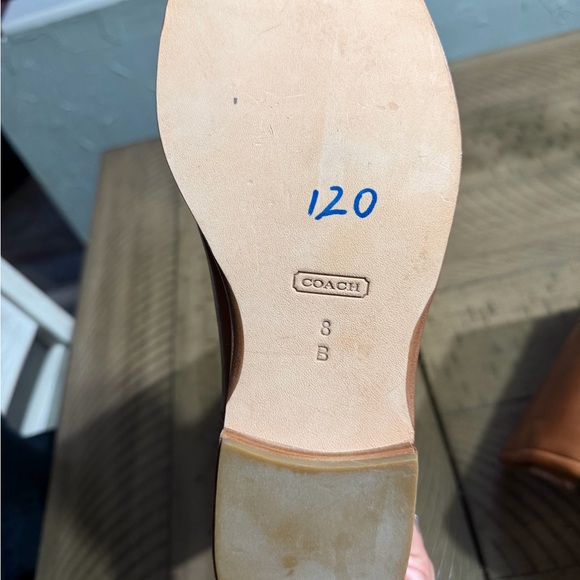 Coach Tan Over the Knee Boots - Picture 9 of 13